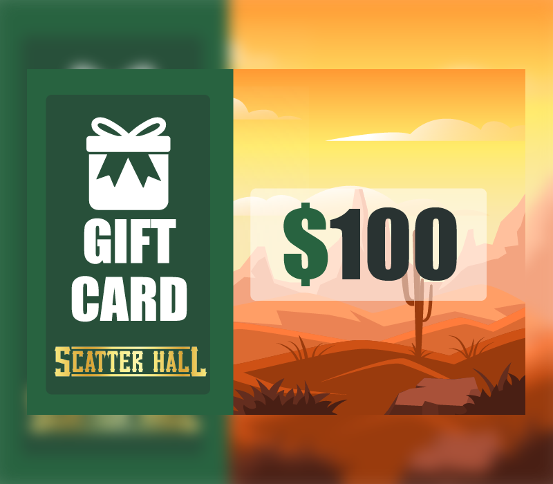 Scatterhall - $100 Gift Card (122.21$)