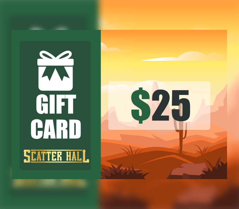 Scatterhall - $25 Gift Card (30.68$)