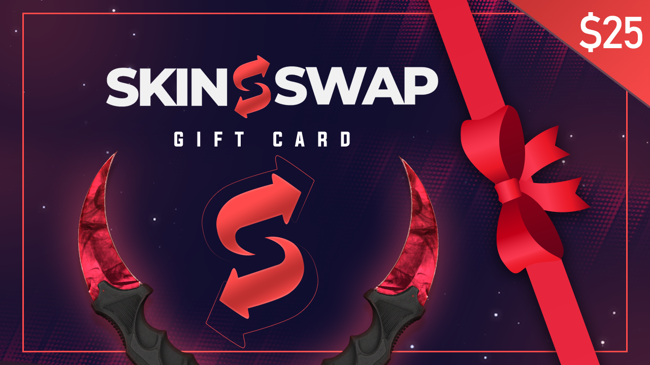 SkinSwap $25 Balance Gift Card (21.54$)
