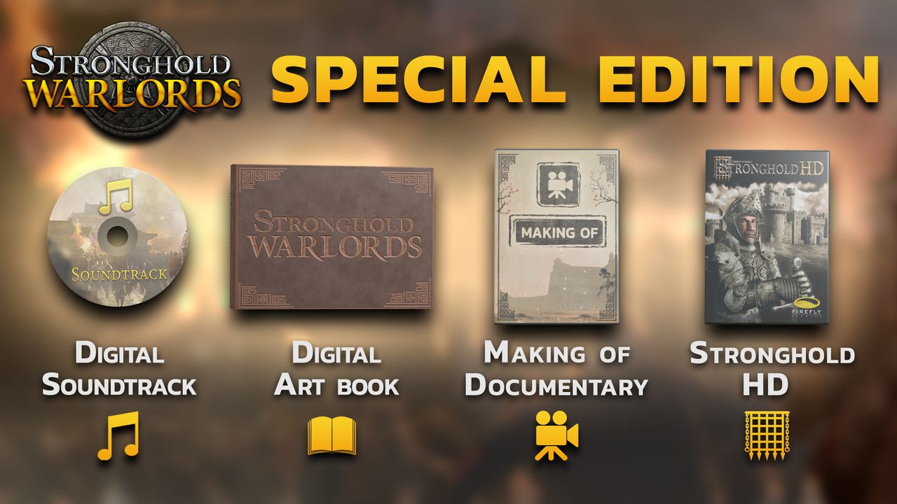 Stronghold: Warlords Special (2021) Edition EU Steam CD Key (9.76$)