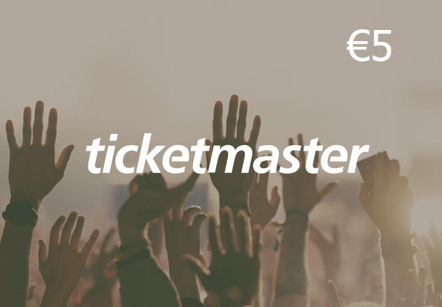 Ticketmaster €5 Gift Card DE (5.65$)