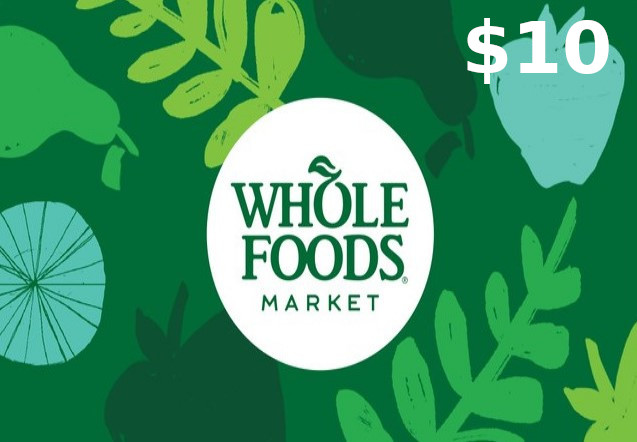Whole Foods Market $10 Gift Card US (6.78$)