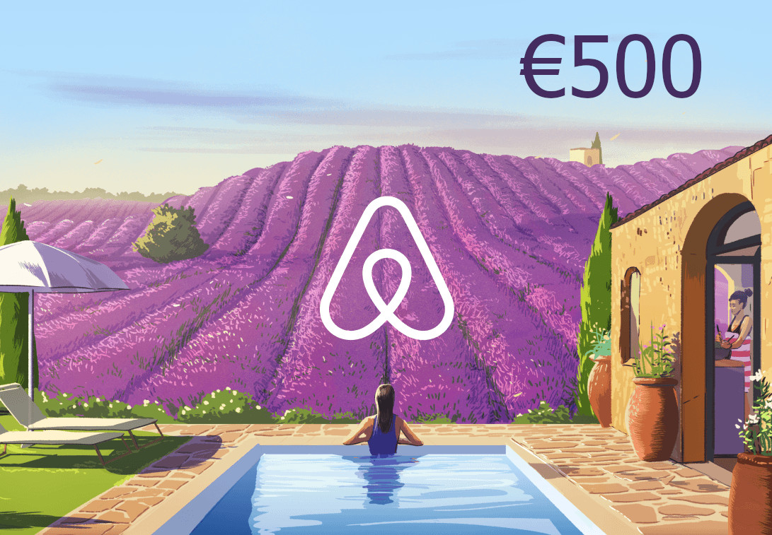 Airbnb €500 Gift Card AT (625.53$)