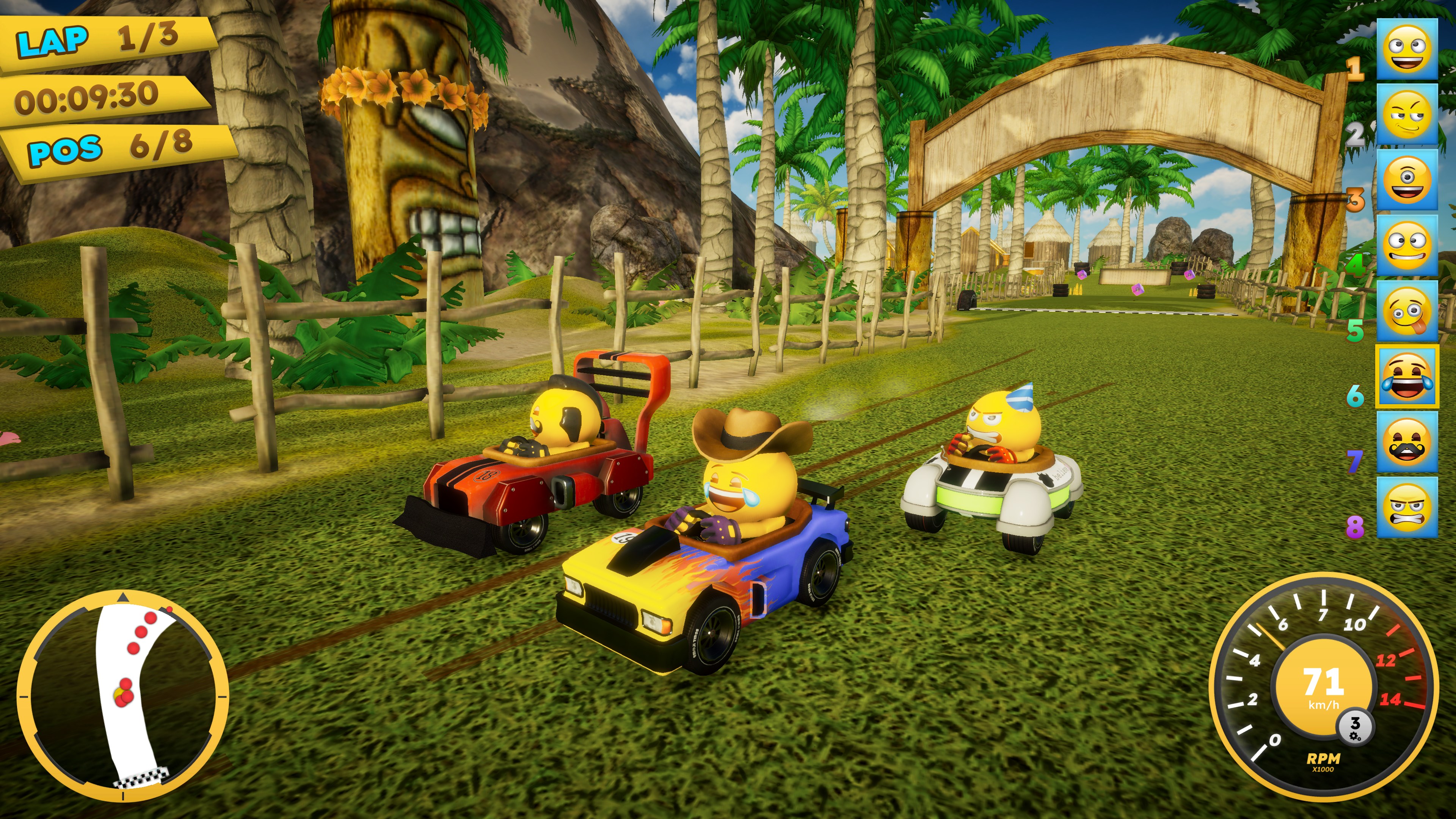 emoji Kart Racer XBOX One / Xbox Series X|S CD Key (23.15$)