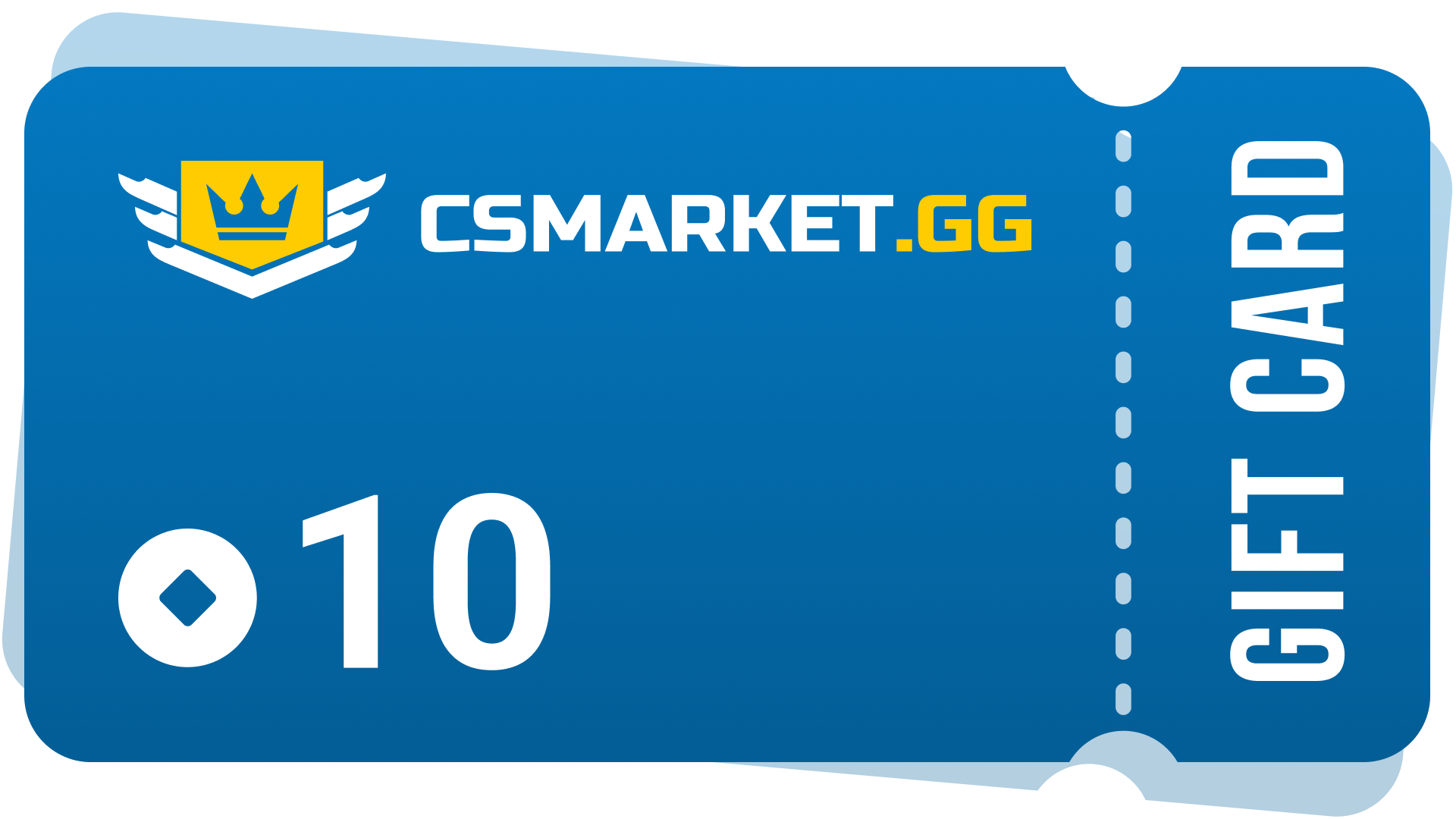 CSMARKET.GG 10 Gems Gift Card (6.98$)