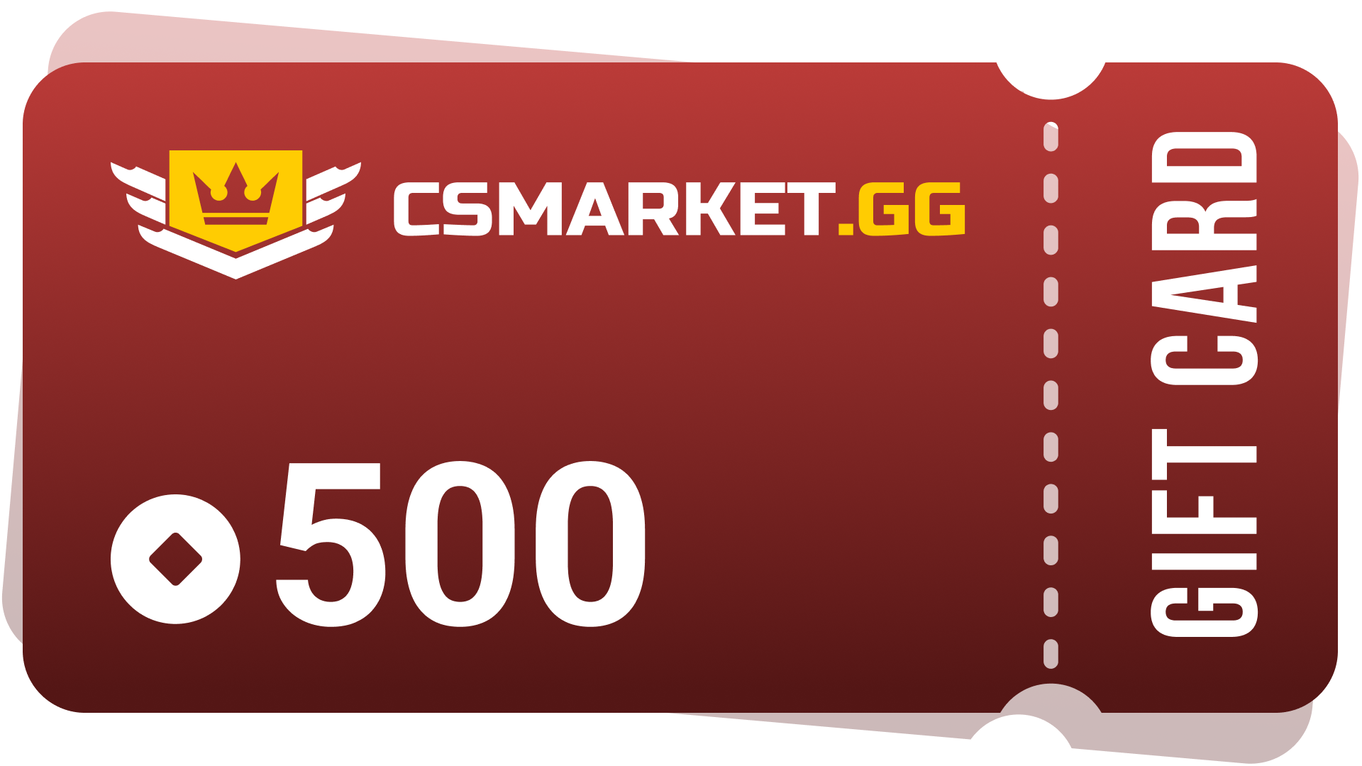 CSMARKET.GG 500 Gems Gift Card (339.96$)