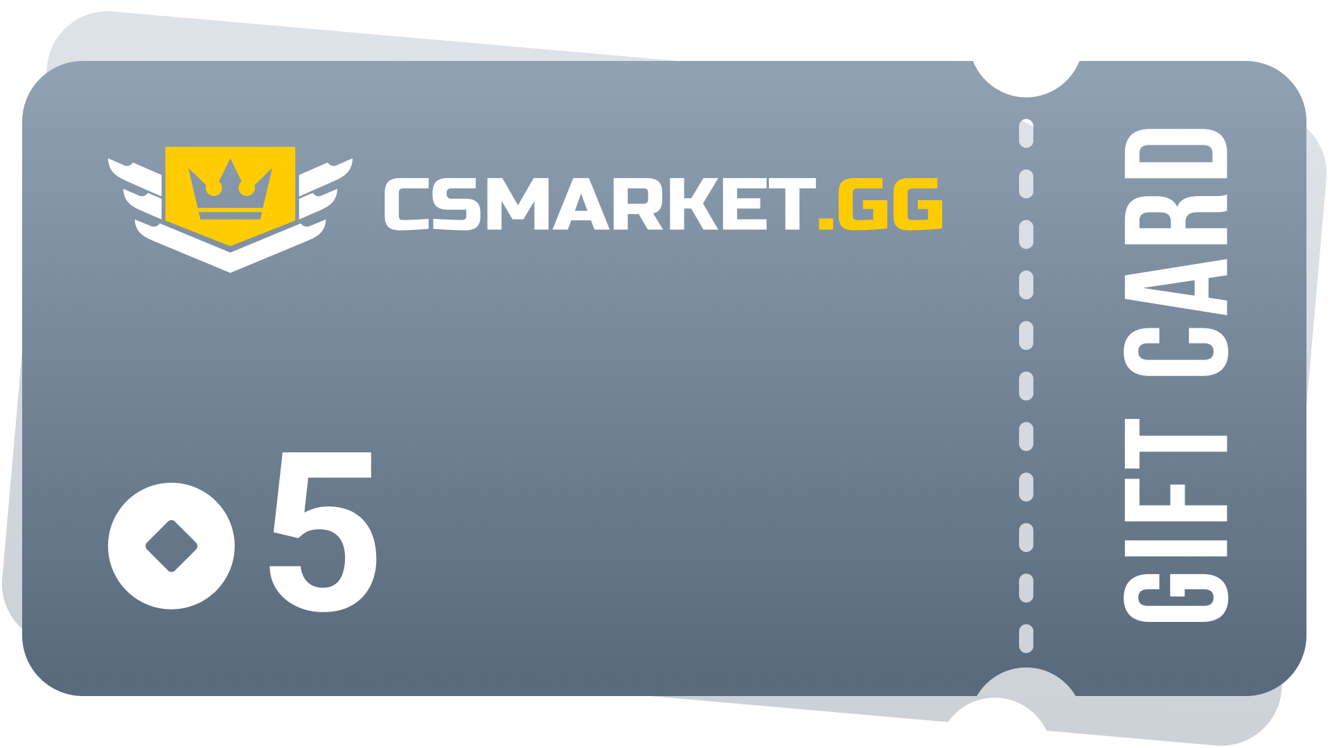 CSMARKET.GG 5 Gems Gift Card (3.55$)