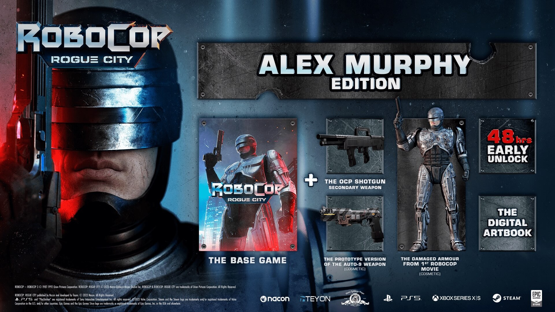 Robocop: Rogue City Alex Murphy Edition Steam CD Key (26.81$)