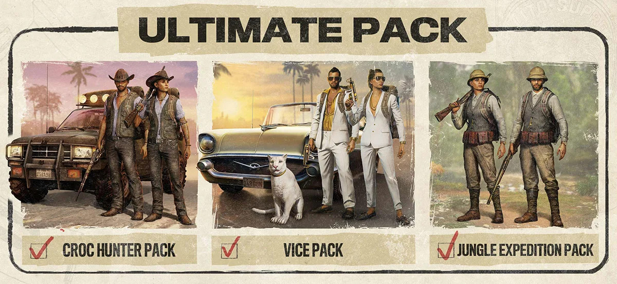 Far Cry 6 - Ultimate Pack DLC EU PS4 CD Key (9.03$)