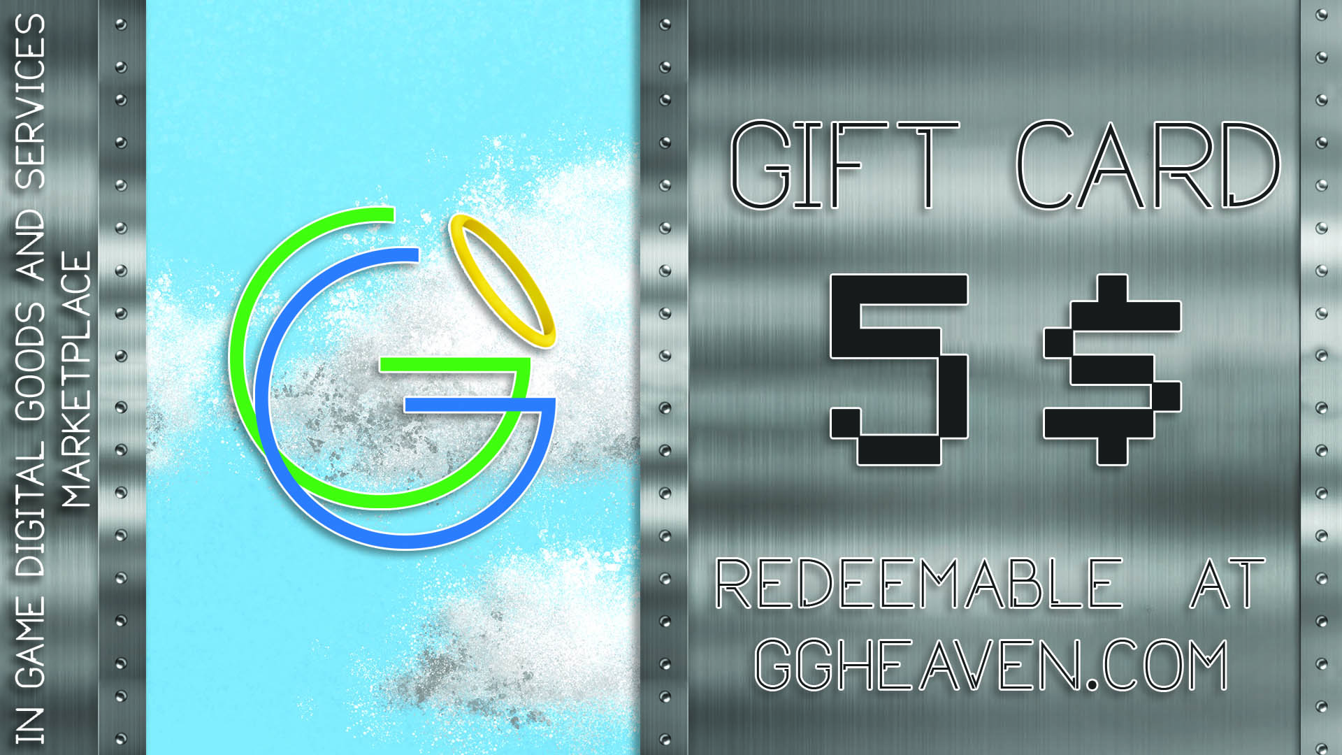 GGHeaven.com 5$ Gift Card (6.27$)