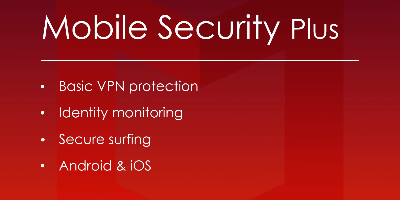 McAfee Mobile Security Plus VPN Key (1 Year / Unlimited Devices) (6.75$)