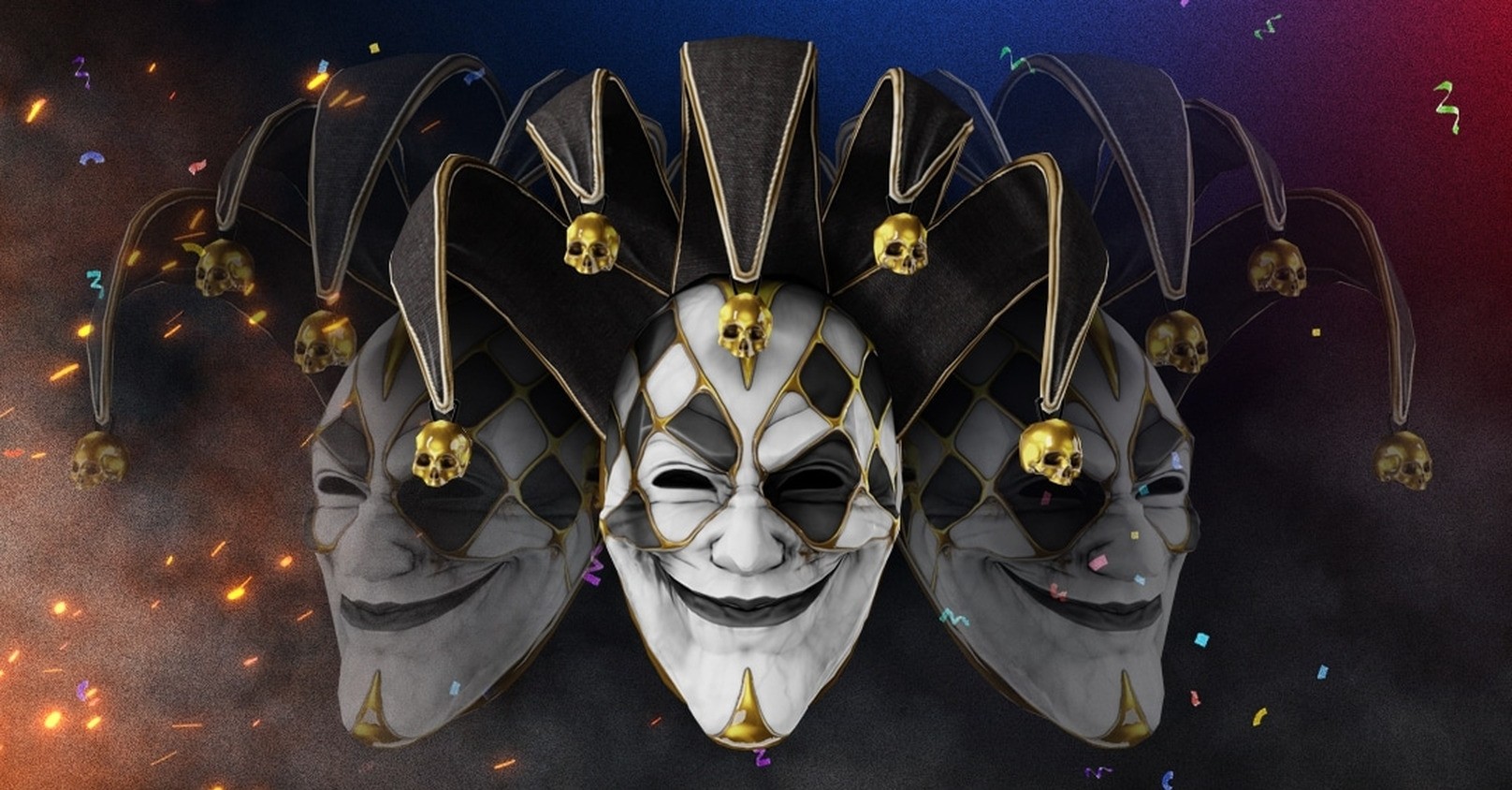 PAYDAY 2 - 10th Anniversary Jester Mask DLC Steam CD Key (1.44$)