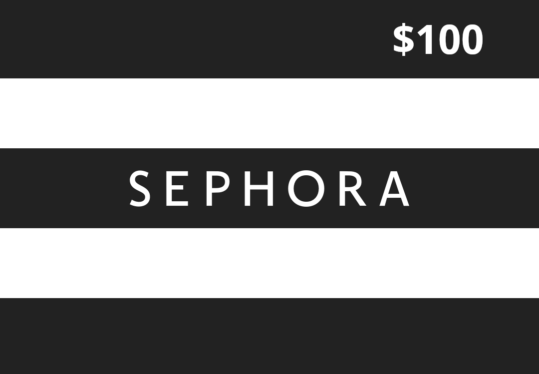 Sephora $100 Gift Card US (107.19$)