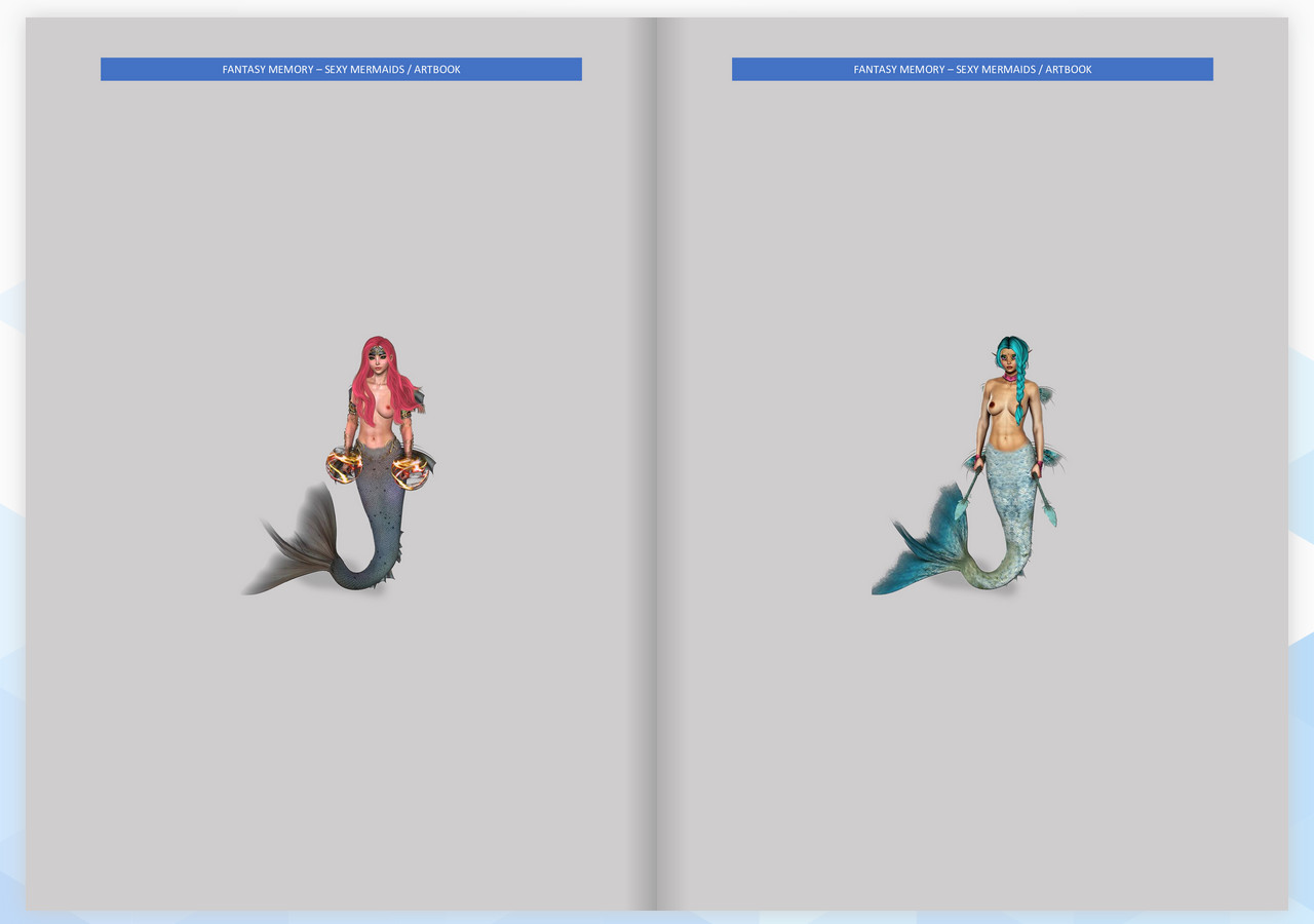 Fantasy Memory - Sexy Mermaids - Artbook DLC Steam CD Key (0.43$)