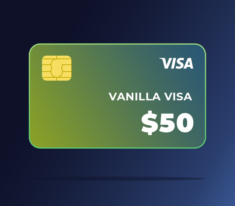 Vanilla VISA $50 US (67.83$)