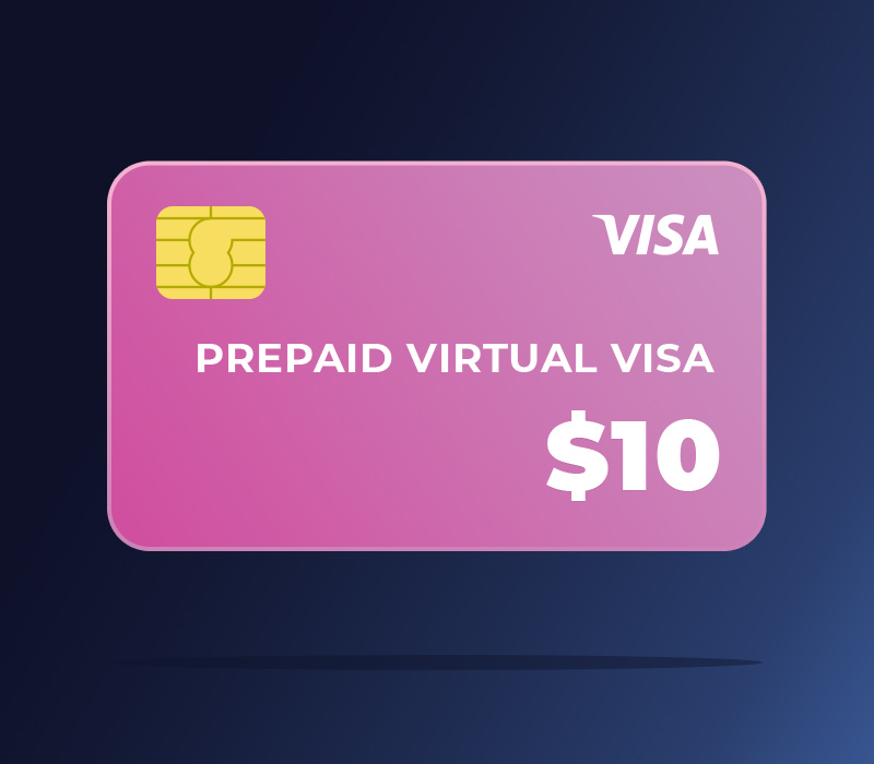 Prepaid Virtual VISA $10 (12.92$)