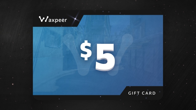 WAXPEER $5 Gift Card (5.49$)