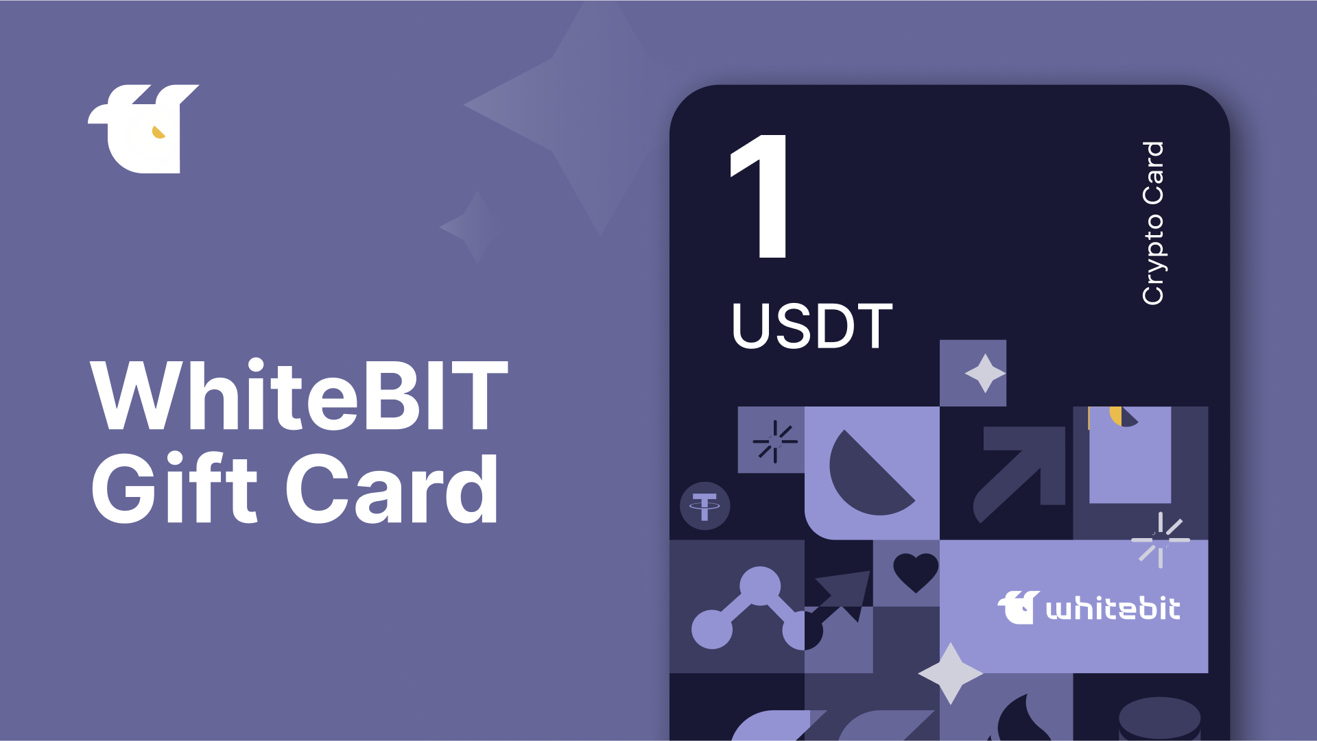 WhiteBIT 1 USDT Gift Card (1.33$)