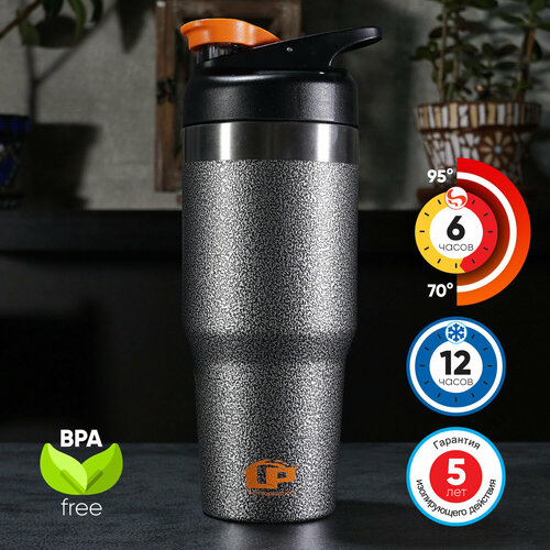 купить за 1699 руб, фото Термокружка LP Travel tumbler Route 1,0л. black