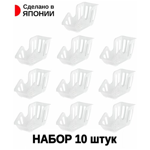 купить за 2203 руб, фото Набор подставок органайзеров для тарелок и крышек 10 штук