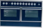 ILVE QDC-120BW-MP Blue Σόμπα κουζίνα \ χαρακτηριστικά, φωτογραφία