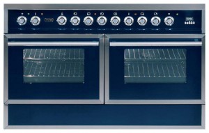 ILVE QDC-120FRW-MP Blue Fogão de Cozinha Foto, características