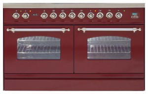 ILVE PDN-120S-MP Red اجاق آشپزخانه عکس, مشخصات