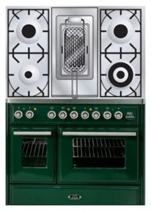 ILVE MTD-100RD-MP Green Virtuvės viryklė nuotrauka, Info