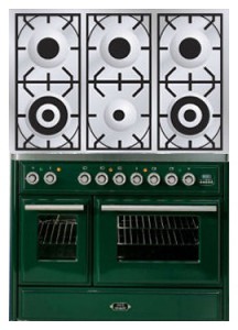 ILVE MTD-1006D-MP Green Virtuvės viryklė nuotrauka, Info