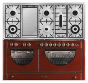 ILVE MCA-150FD-MP Red Virtuvės viryklė nuotrauka, Info