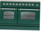 ILVE PDN-1006-MP Green Virtuvės viryklė \ Info, nuotrauka
