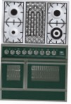 ILVE QDC-90BW-MP Green Кухонна плита \ Характеристики, фото