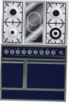 ILVE QDC-90V-MP Blue موقد المطبخ \ مميزات, صورة فوتوغرافية