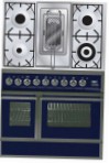 ILVE QDC-90RW-MP Blue موقد المطبخ \ مميزات, صورة فوتوغرافية
