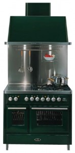 ILVE MTD-100B-VG Red 厨房炉灶 照片, 特点