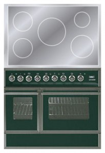 ILVE QDCI-90W-MP Green 厨房炉灶 照片, 特点