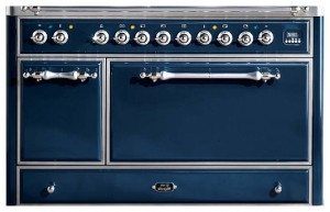 ILVE MC-120F-VG Blue เตาครัว รูปถ่าย, ลักษณะเฉพาะ