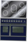ILVE QDCE-90W-MP Blue Soba bucătărie \ caracteristici, fotografie