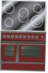 ILVE QDCE-90W-MP Red Soba bucătărie \ caracteristici, fotografie