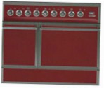 ILVE QDC-90F-MP Red موقد المطبخ \ مميزات, صورة فوتوغرافية