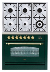 ILVE PN-906-VG Green Кухонная плита Фото, характеристики