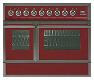 ILVE QDC-90FW-MP Red اجاق آشپزخانه عکس, مشخصات