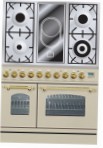 ILVE PDN-90V-MP Antique white موقد المطبخ \ مميزات, صورة فوتوغرافية