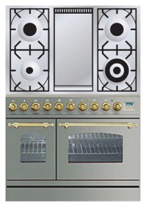 ILVE PDN-90F-MP Stainless-Steel Кухонная плита Фото, характеристики