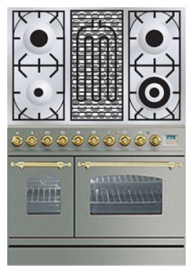 ILVE PDN-90B-MP Stainless-Steel Fogão de Cozinha Foto, características
