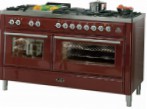 ILVE MT-150FS-VG Red Kitchen Stove \ Characteristics, Photo