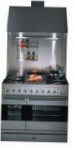 ILVE PDE-90L-MP Stainless-Steel Kitchen Stove \ Characteristics, Photo