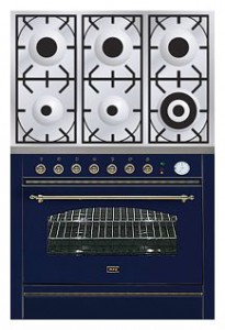 ILVE P-906N-VG Blue Кухонная плита Фото, характеристики