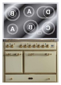 ILVE MCDE-100-MP Antique white Кухонная плита Фото, характеристики