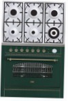 ILVE P-906N-VG Green Кухонная плита \ характеристики, Фото